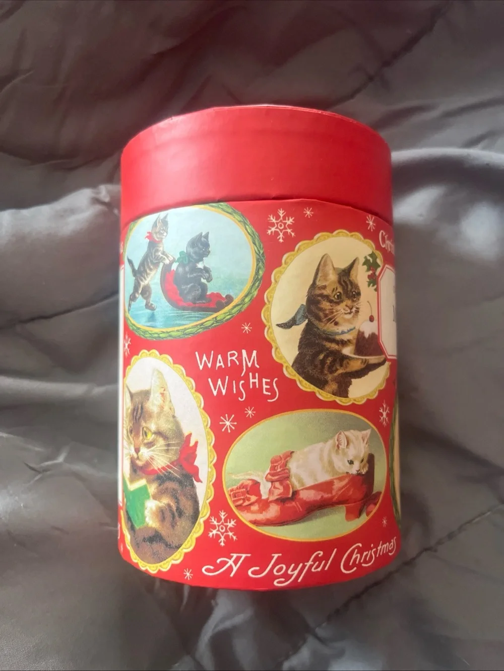Christmas Cats Mini Puzzle - Red